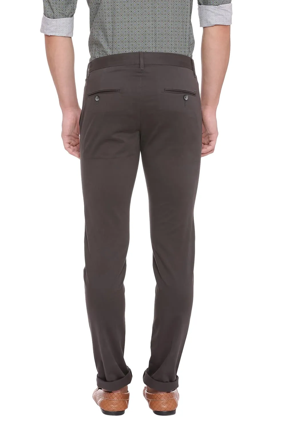 Basics Tapered Fit Stretch Trouser