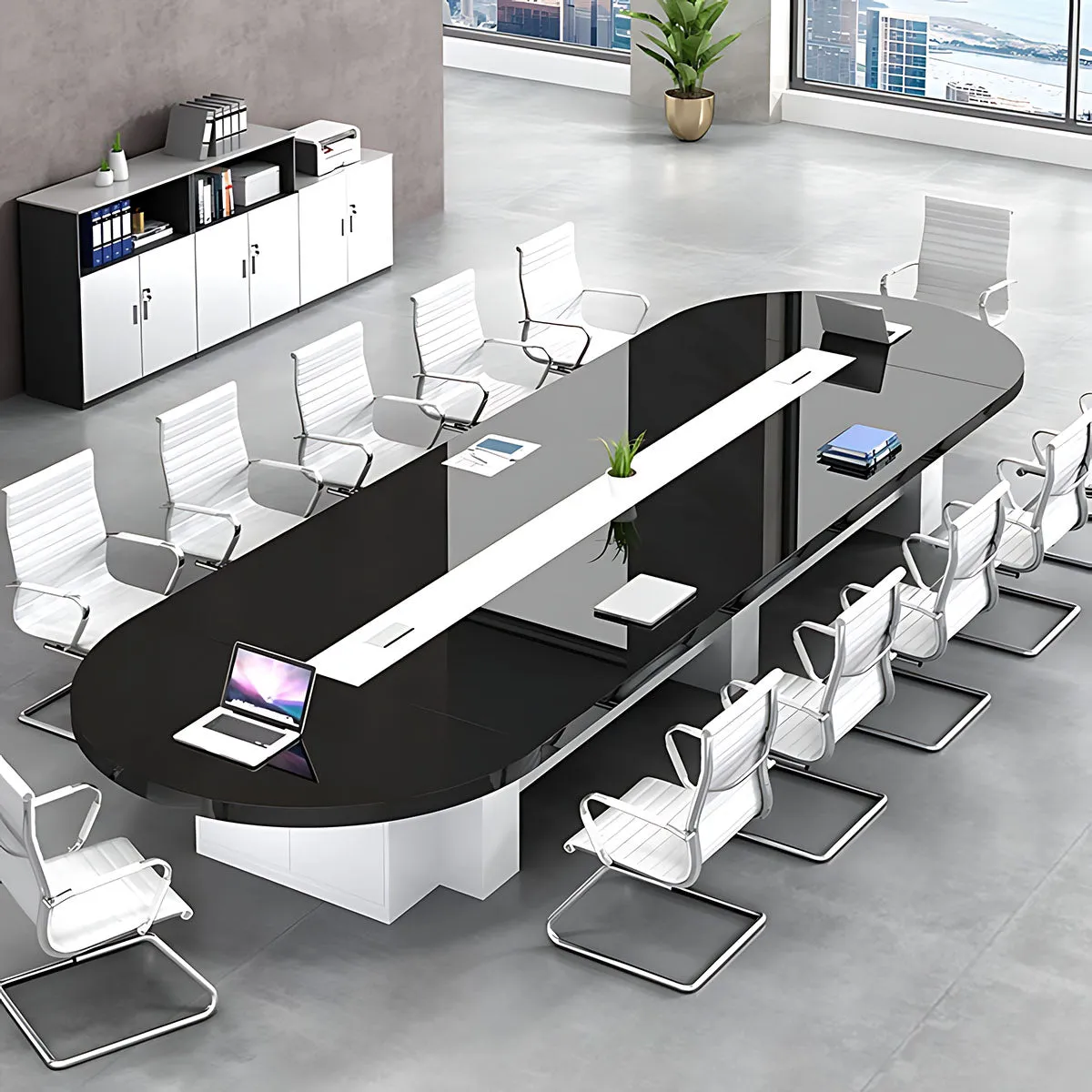 Conference Room Multifunctional Business Negotiation Modern Table HYZ-782