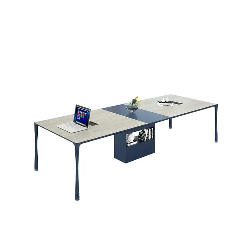 Conference Table Long Table Simple Modern Negotiation Office Long Table and Chairs HYZ-10139