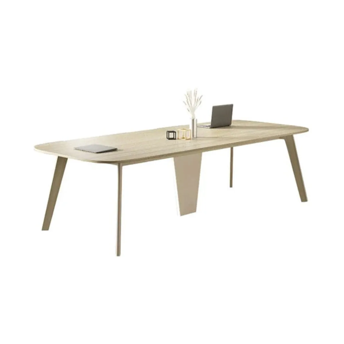 Conference Table Simple Modern Large and Small Fashionable Negotiation Table Rectangular Conference Table HYZ-10135