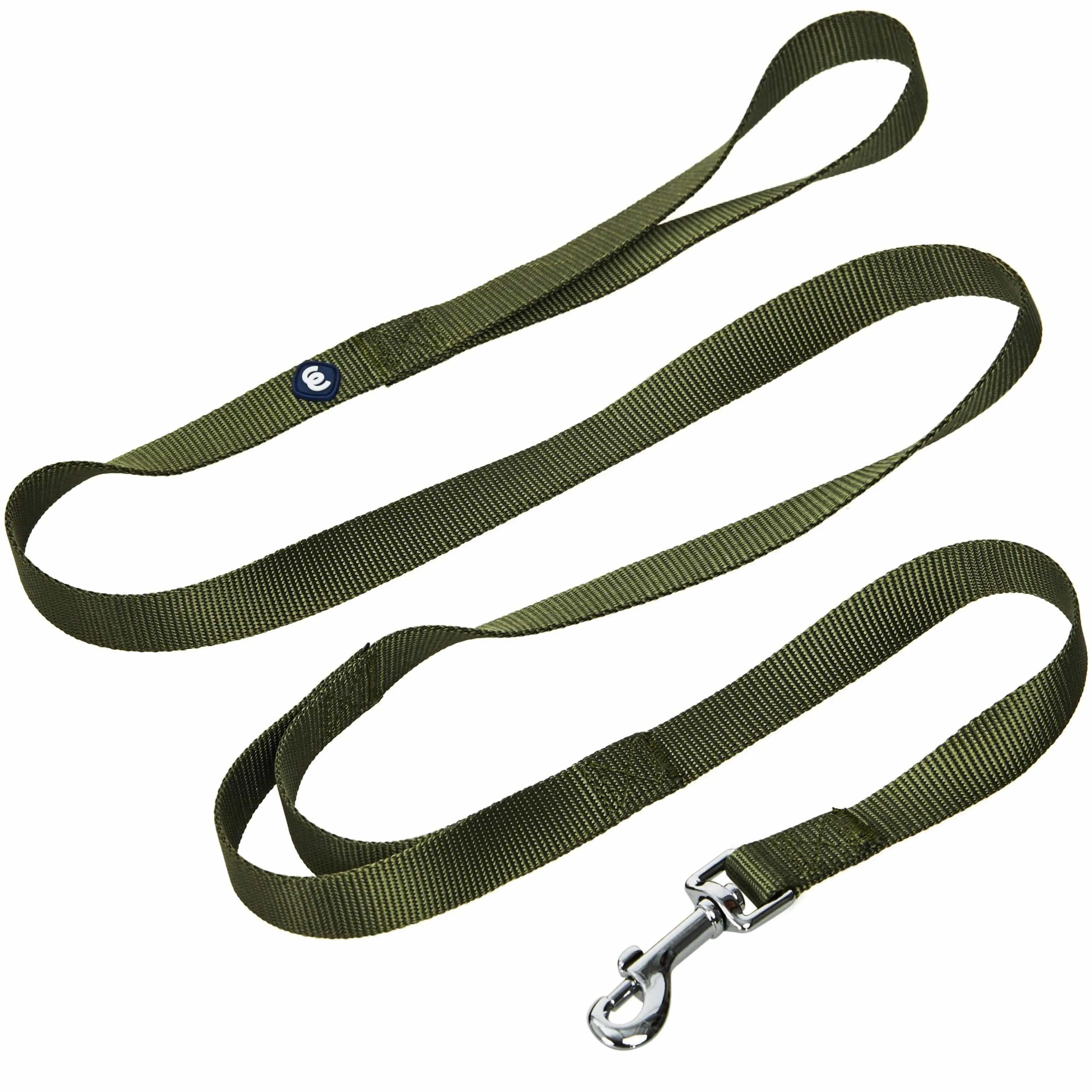 Double Handle Nylon Dog Leash for Boy