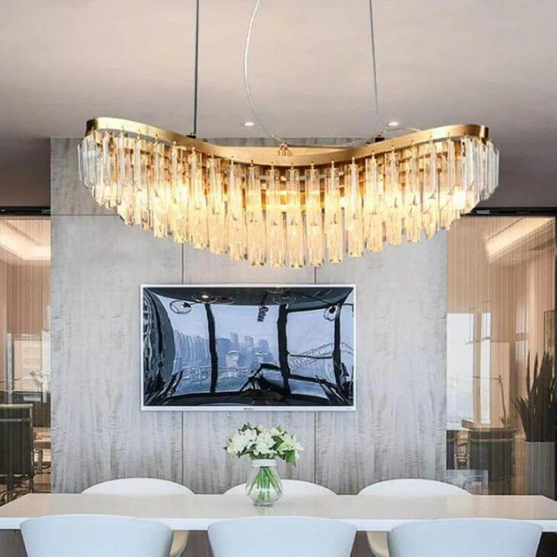 Dream Crystal Boat Modern Chandelier Lamp