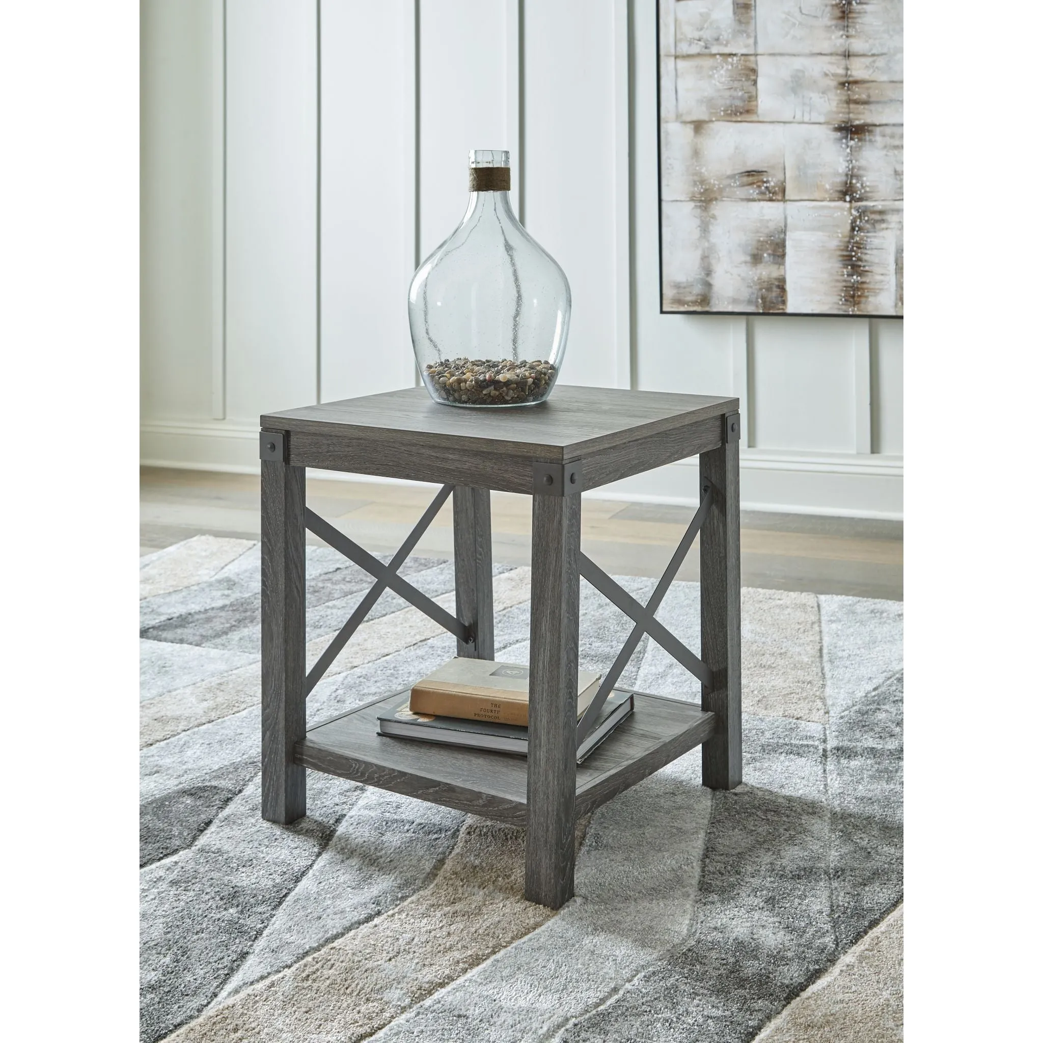 Freedan Square End Table