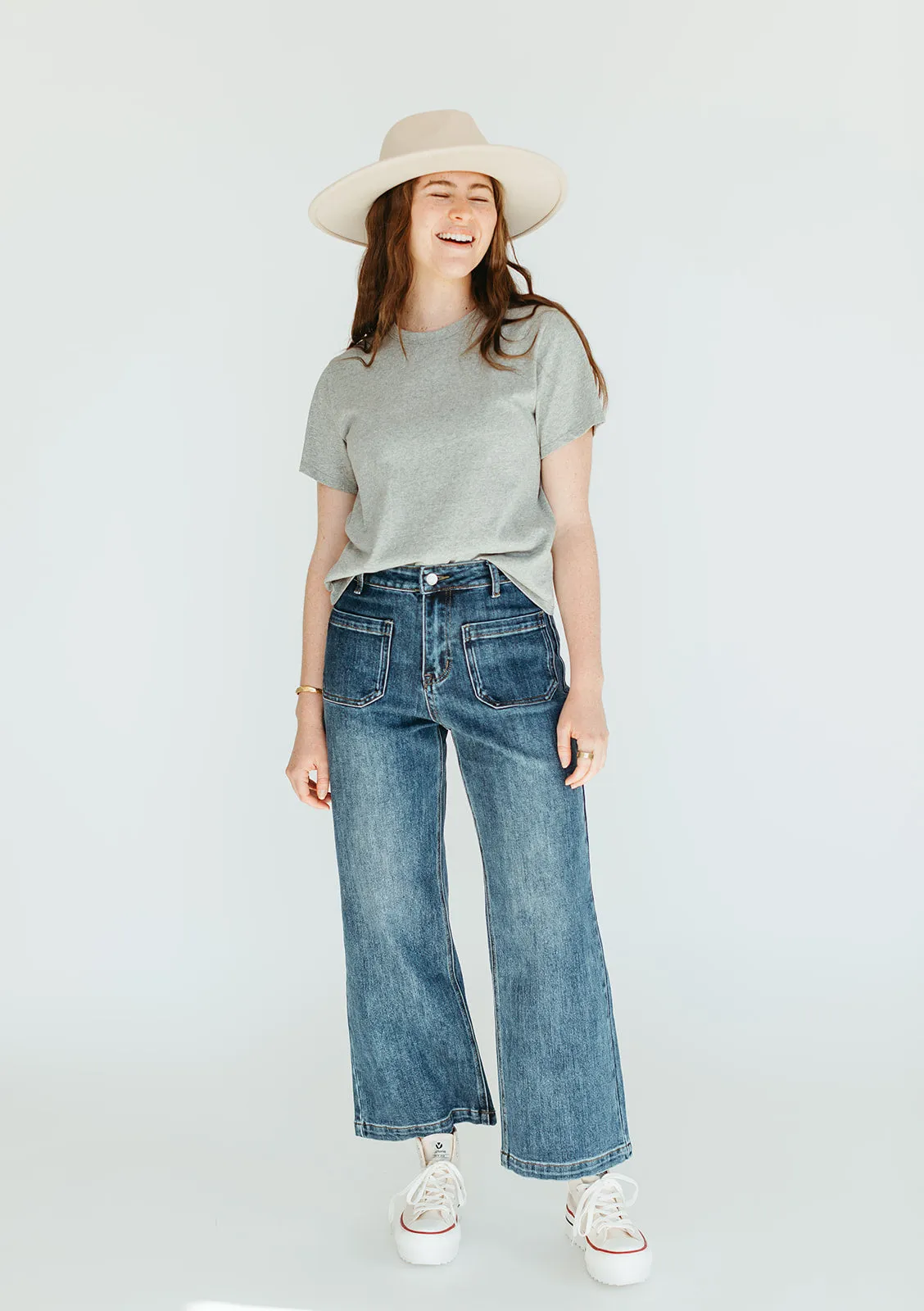 Gentry Wide Leg Jeans