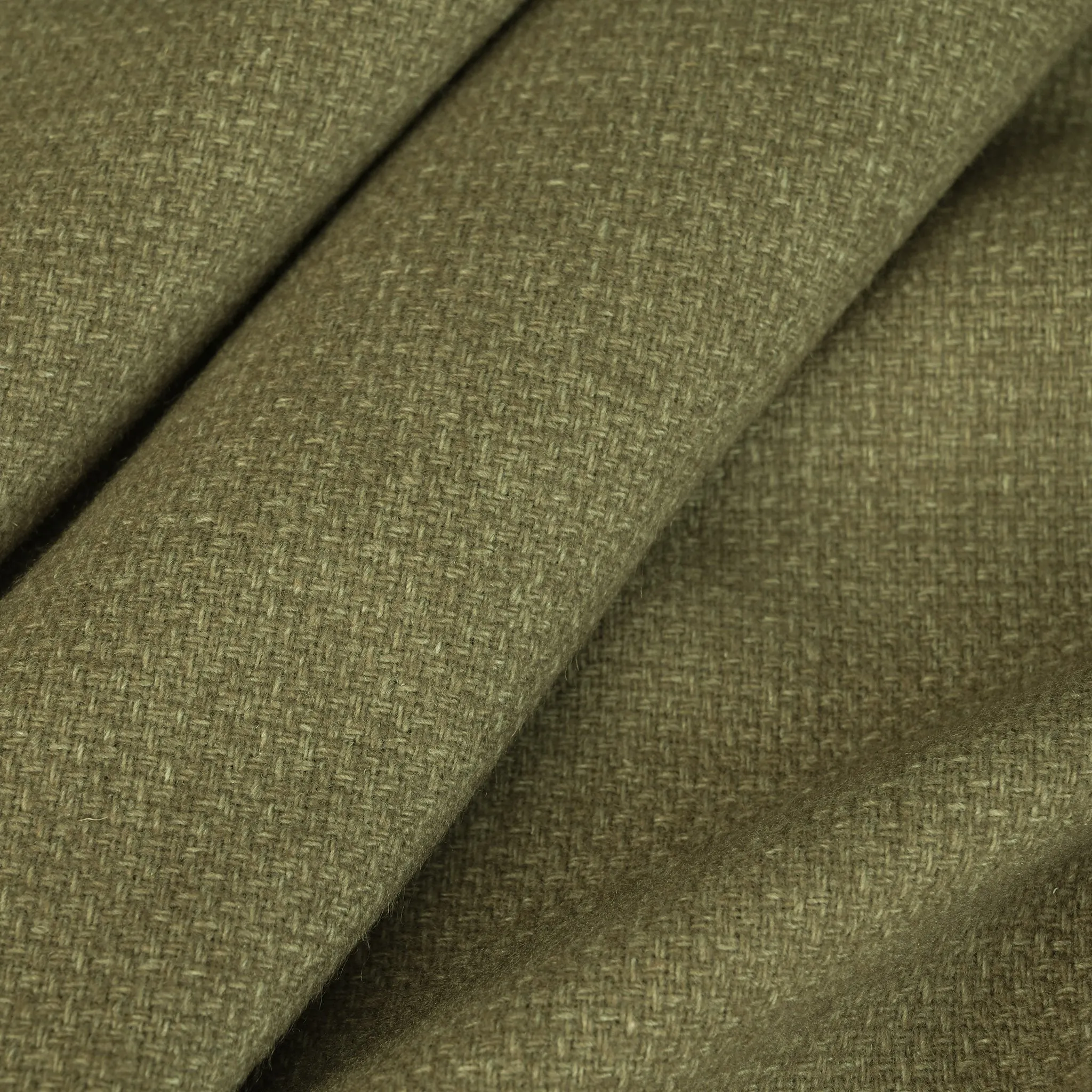 Green Tweed Suiting Fabric 95254