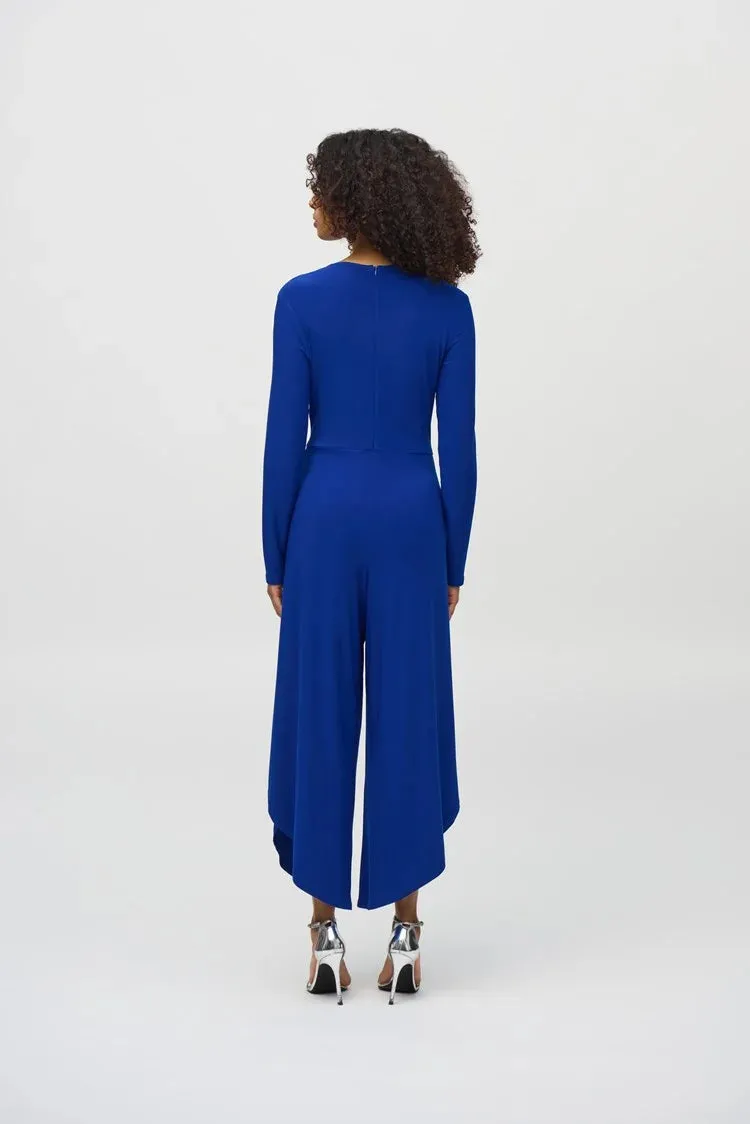 Joseph Ribkoff Silky Knit Wrap Culotte Jumpsuit