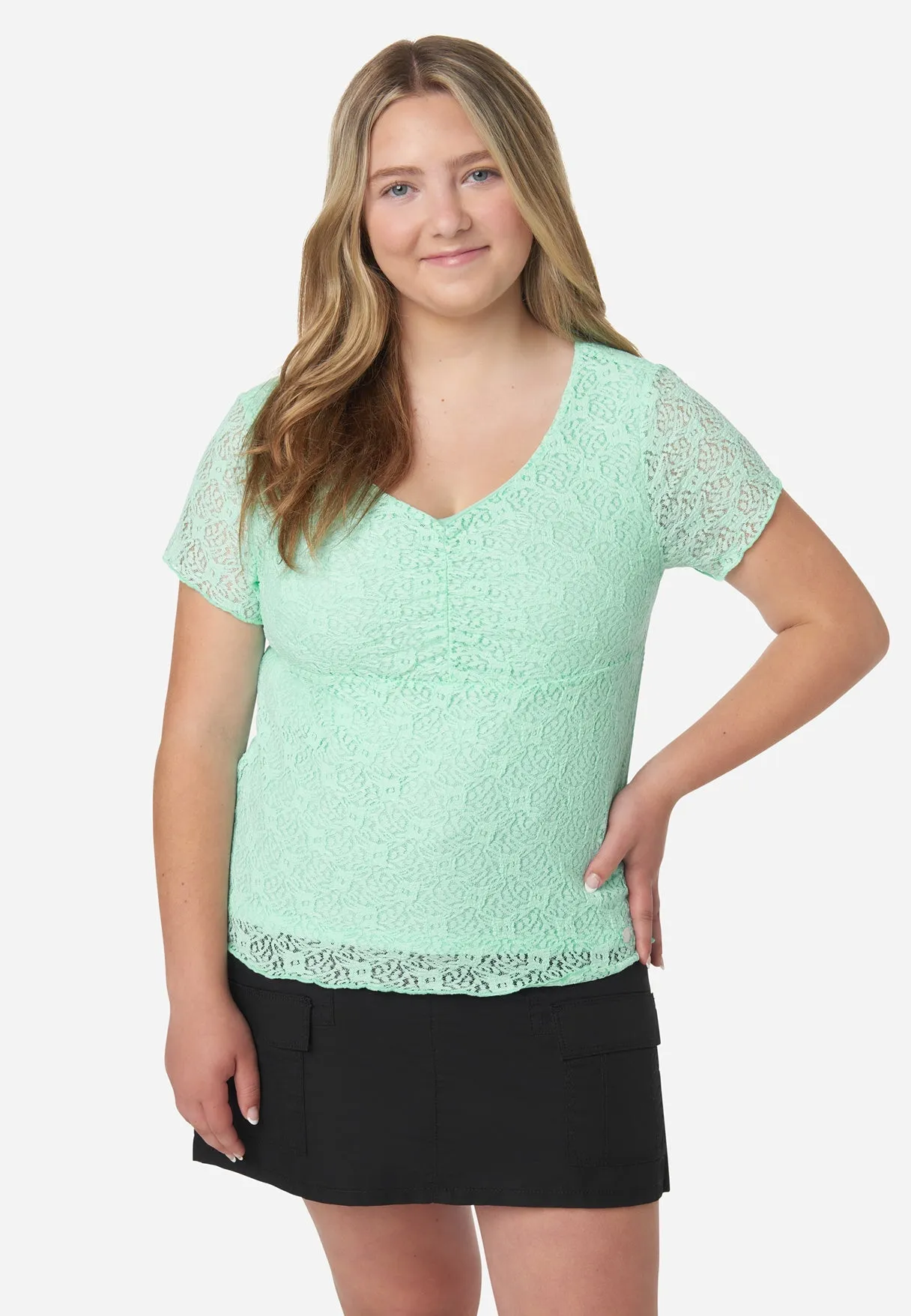 Lace Embrace Tee