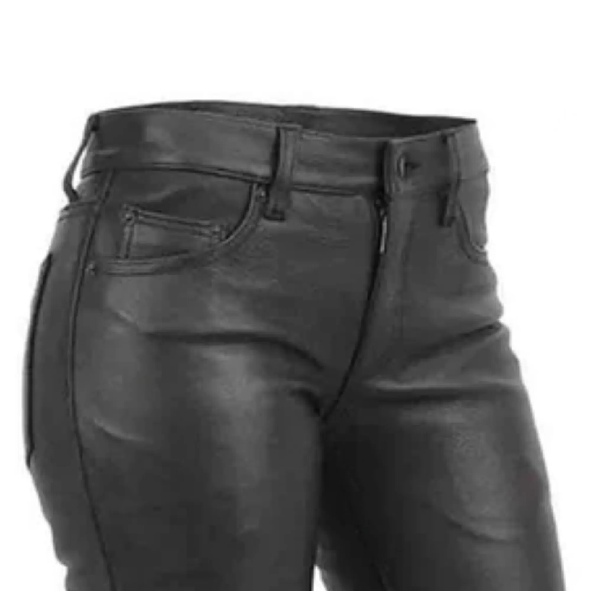 Ladies Leather Motorcycle Pants