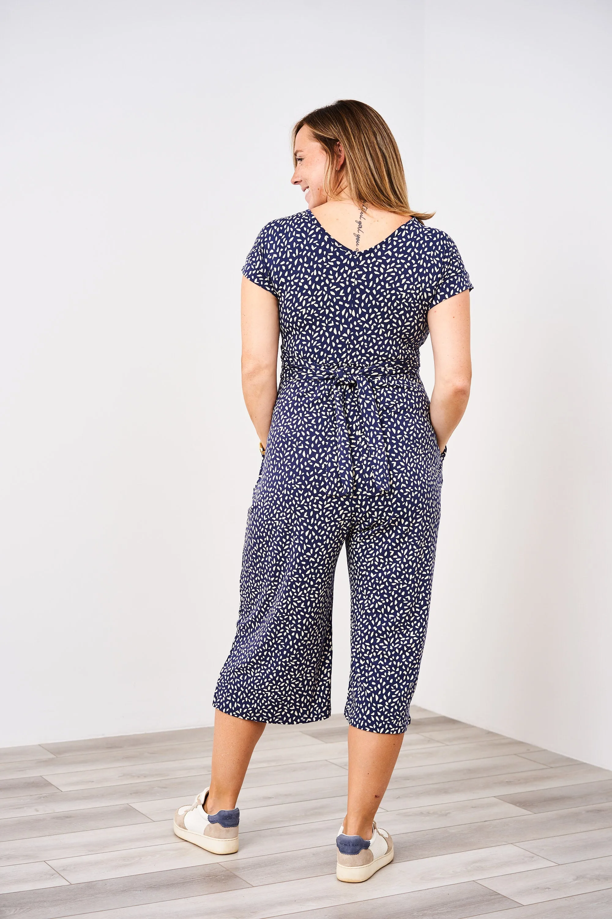 Latched Mama V-Neck Nursing Jumpsuit