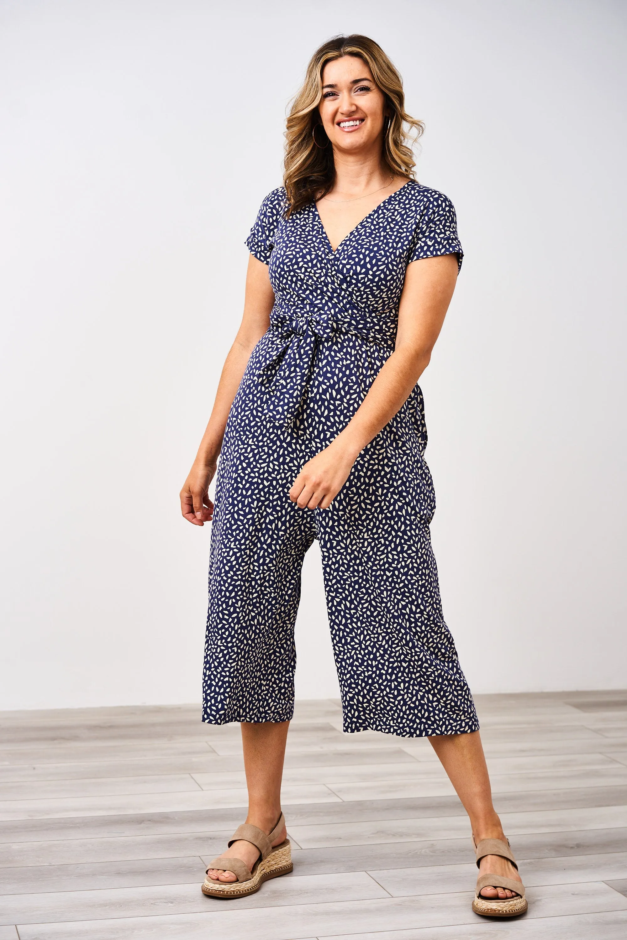 Latched Mama V-Neck Nursing Jumpsuit