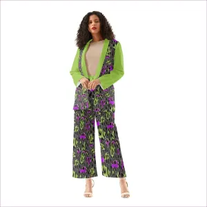 Leopard Splash Grundge Womens Suit