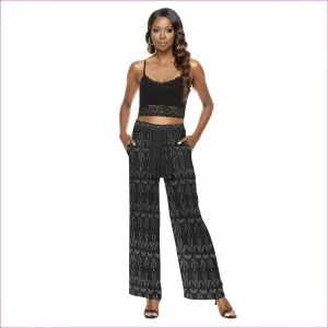 Mandala Womens Casual Straight-leg Pants