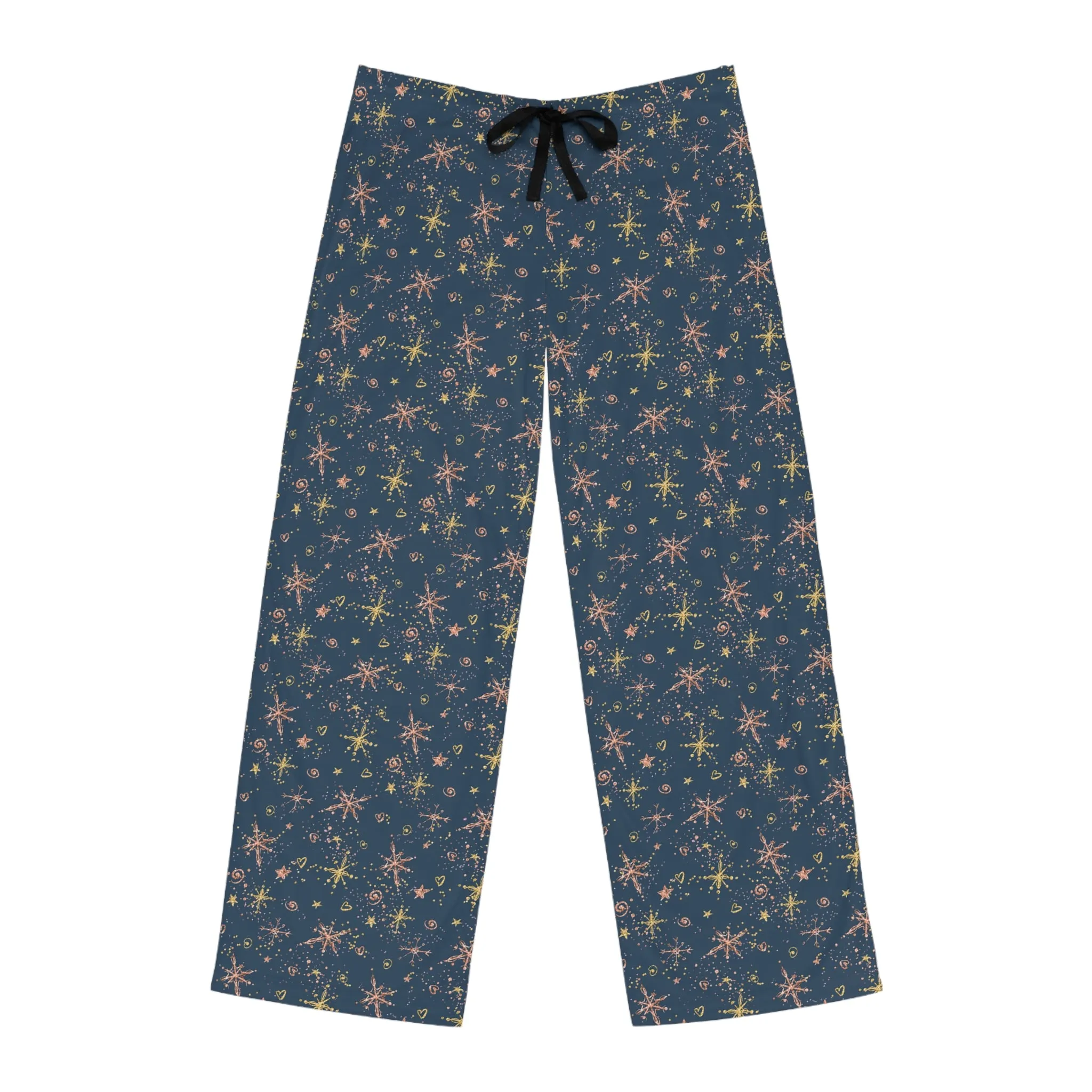 Men's Pyjama Pants, Christmas Stars, Sleepwear Bottoms