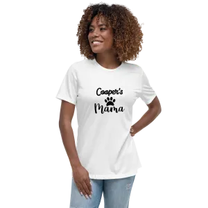 Personalized Dog Mama T-Shirt