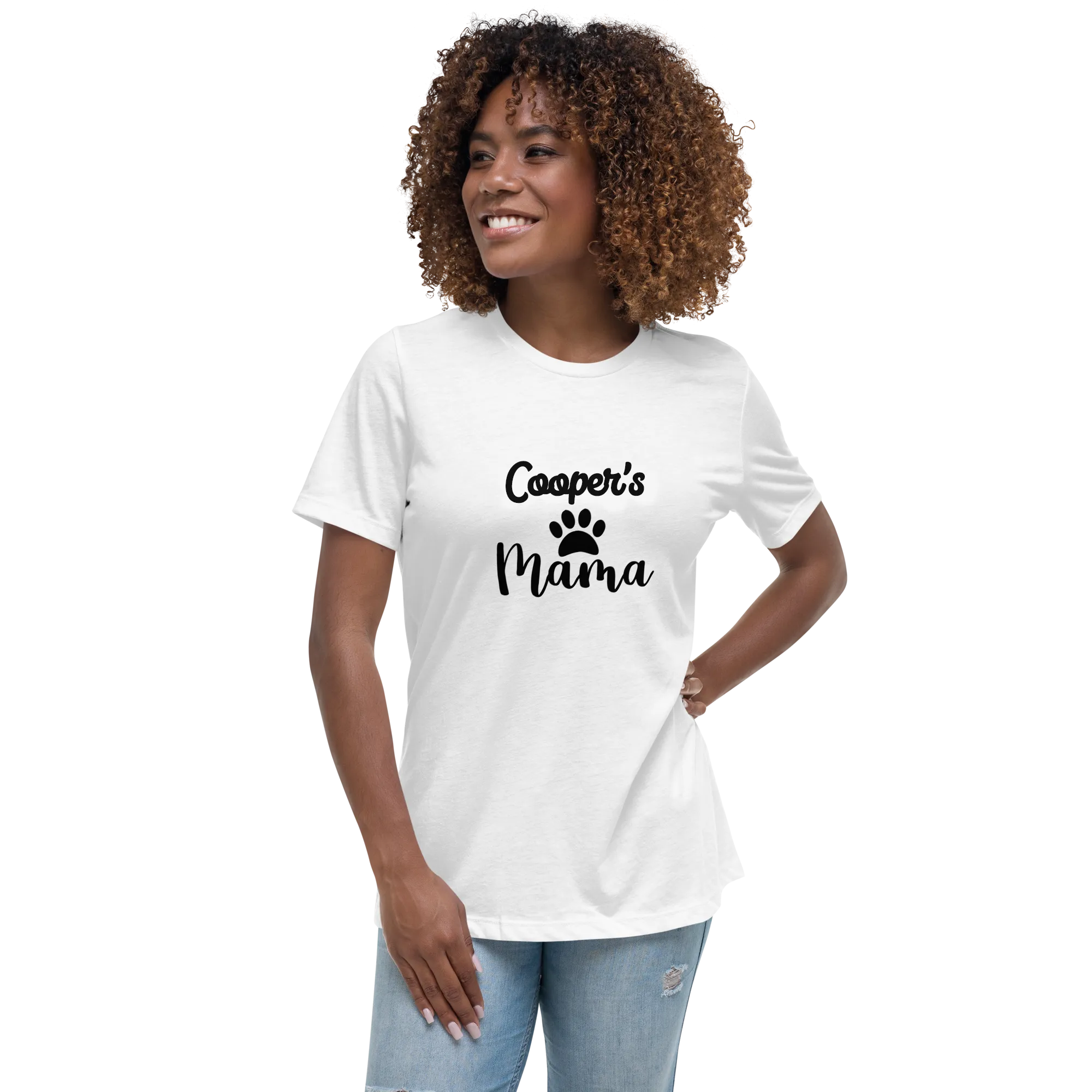 Personalized Dog Mama T-Shirt