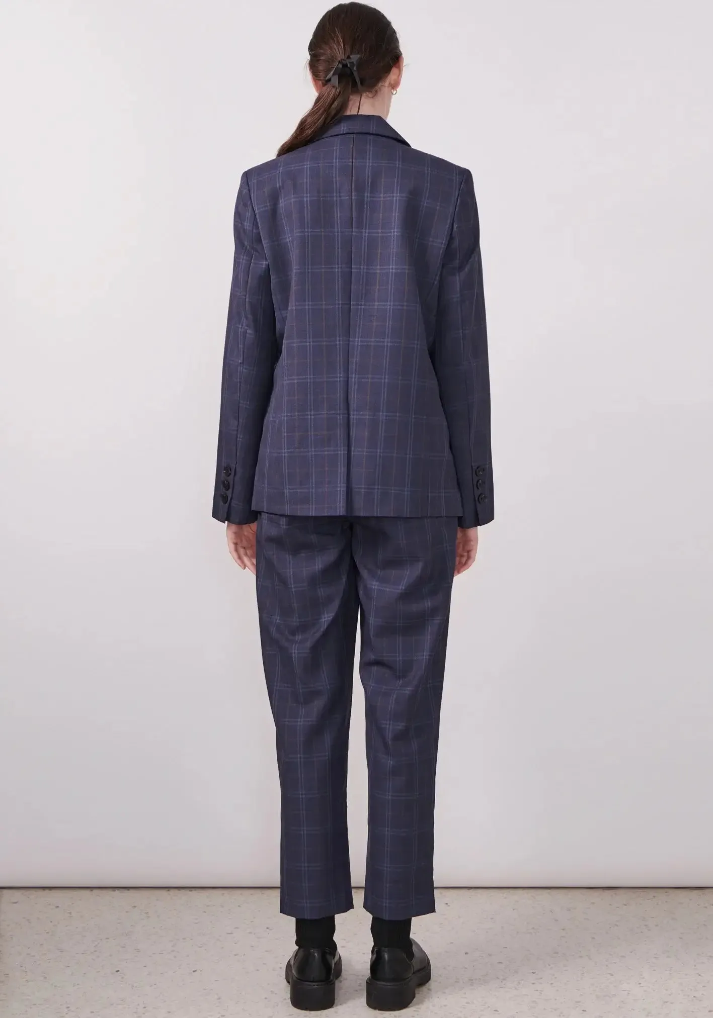 POL Dressage Pant - Navy Check