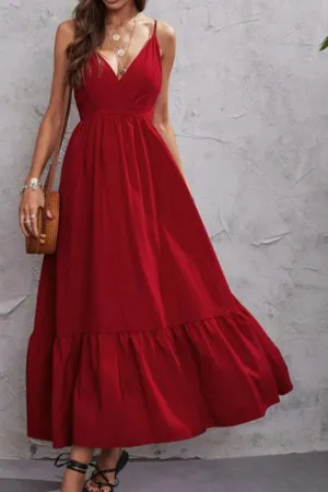 Potsdam Red Dress