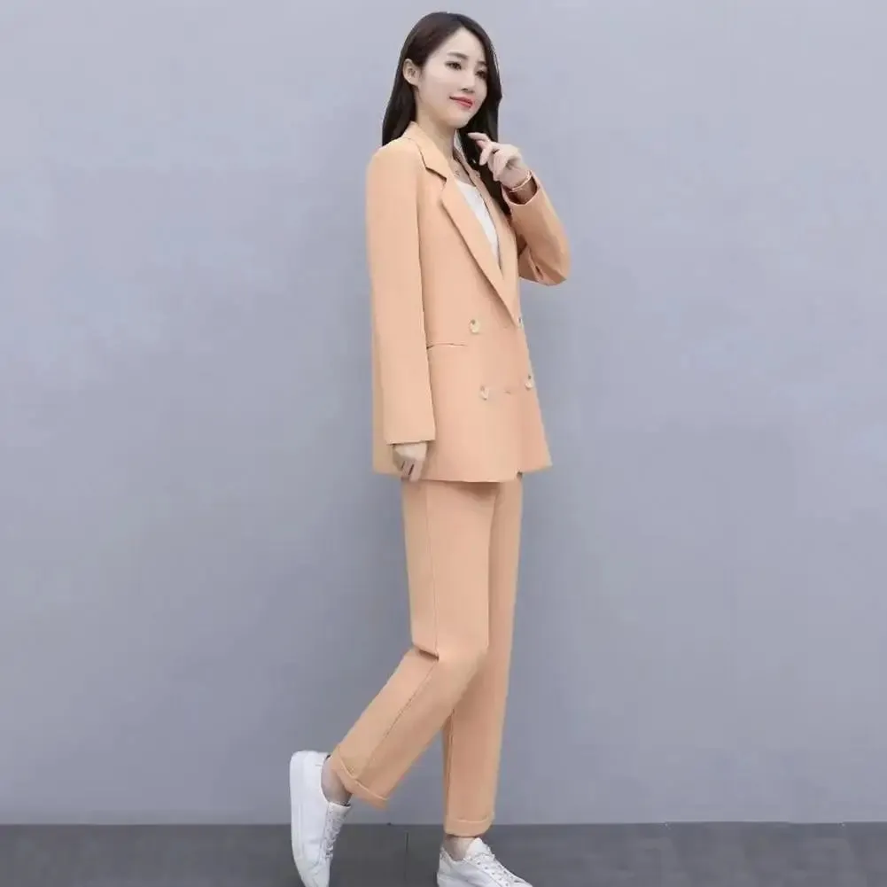 Professional Ol Commuter Style Suit Women Formal Office Attire Set Elegant Women's Business Suit Set with for Formal