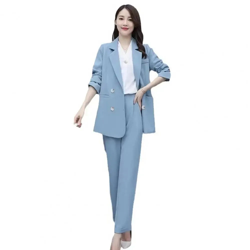 Professional Ol Commuter Style Suit Women Formal Office Attire Set Elegant Women's Business Suit Set with for Formal