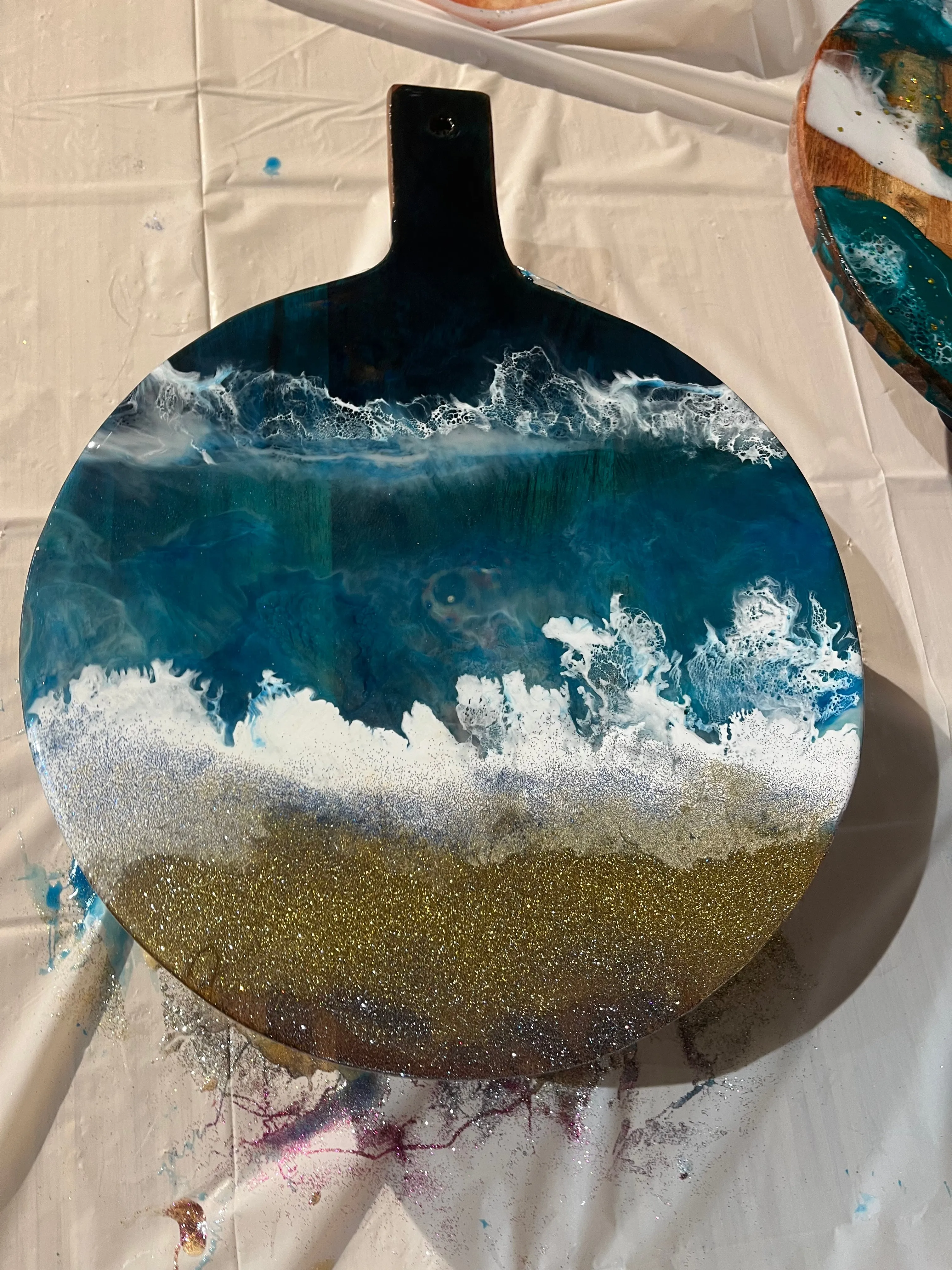 Resin Art Class in Sydney