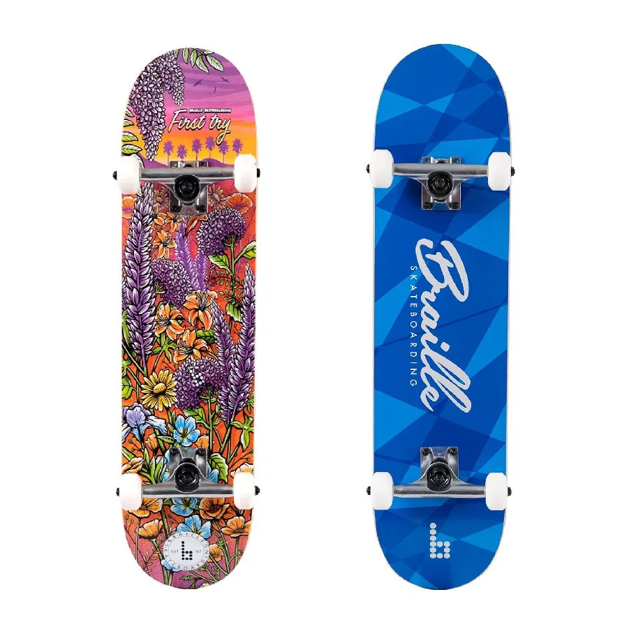 Skateboard with 7-Ply Maple Deck, and Abec-7 Bearings 31 x 7.75 Inches.