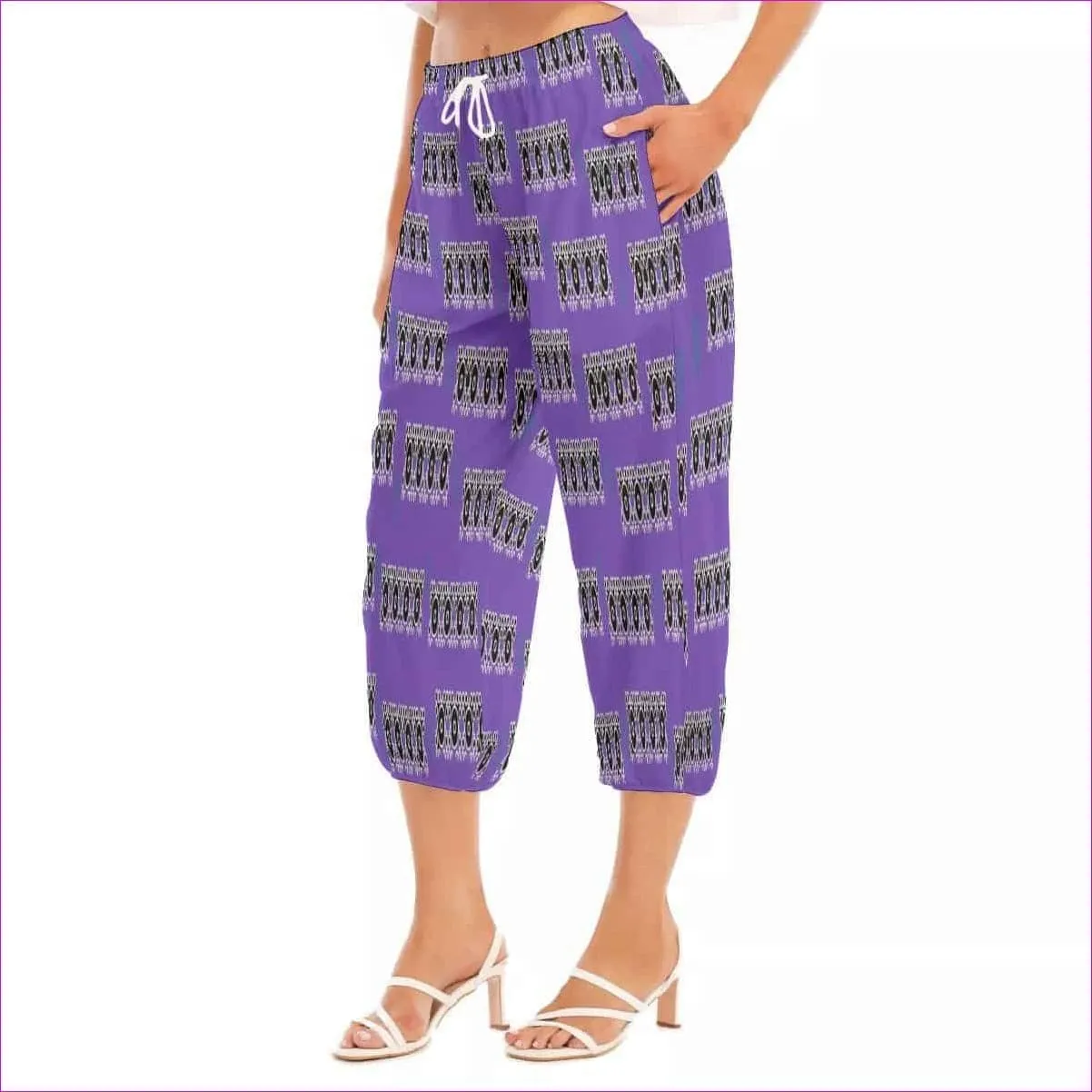 Stacked Women's Bloomers Capri-Pants