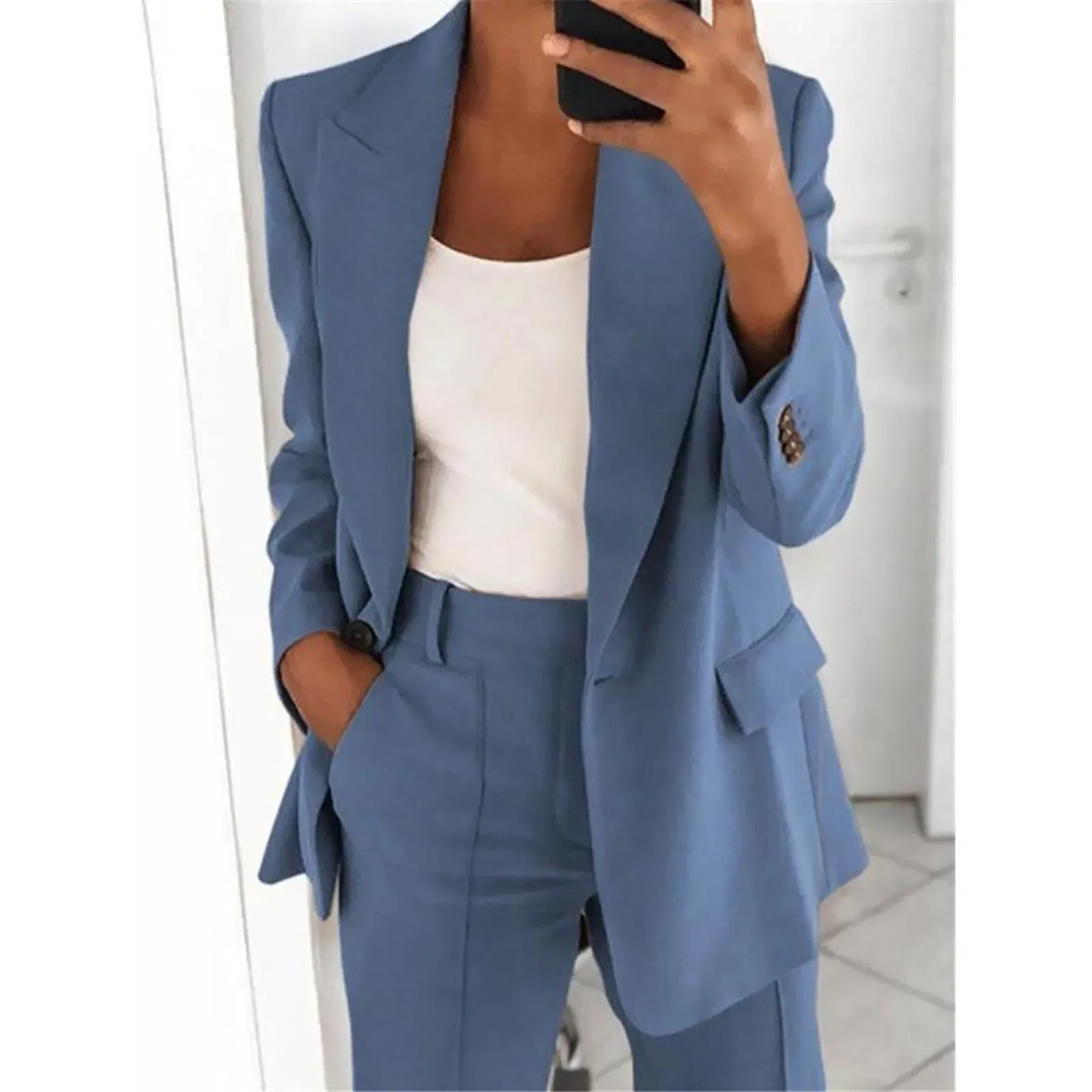 Women's Blazer Elegant Sporty Summer Fitted Jacket Suit Jacket Business Oversize Tracksuit Kpop blouse tops Kawaii