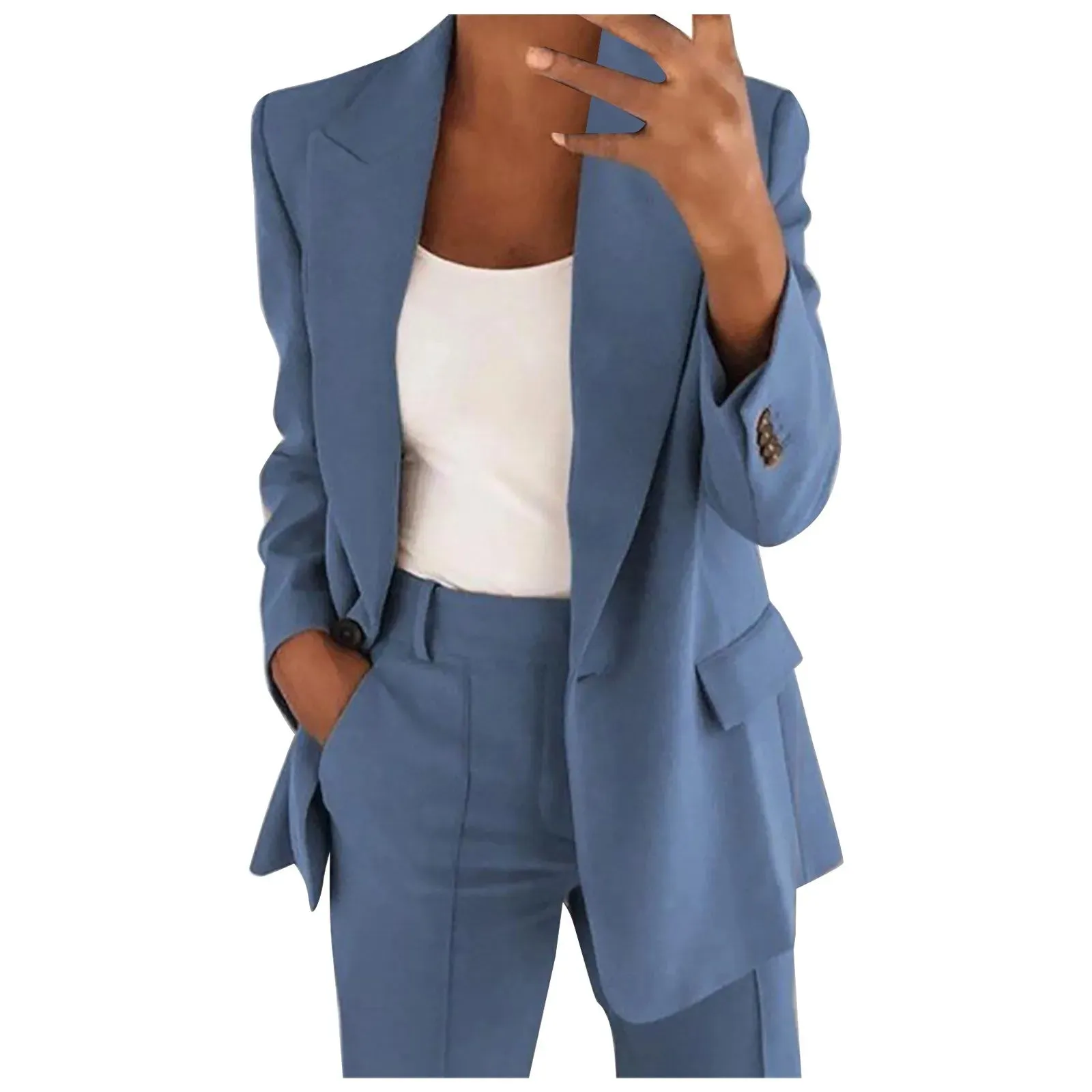 Women's Blazer Elegant Sporty Summer Fitted Jacket Suit Jacket Business Oversize Tracksuit Kpop blouse tops Kawaii