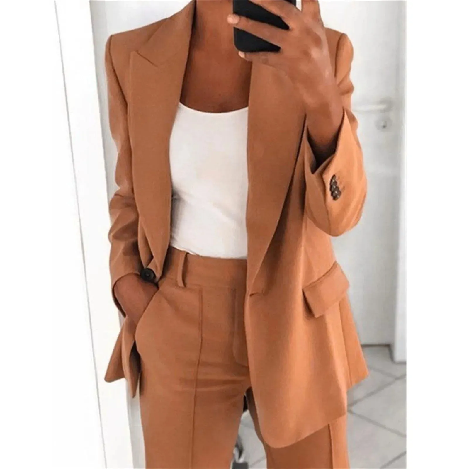 Women's Blazer Elegant Sporty Summer Fitted Jacket Suit Jacket Business Oversize Tracksuit Kpop blouse tops Kawaii